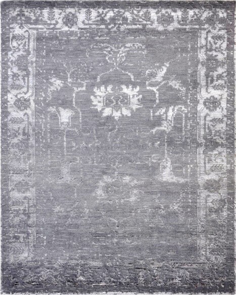 Pasargad Silk Fusion Florence Praya07 Grey